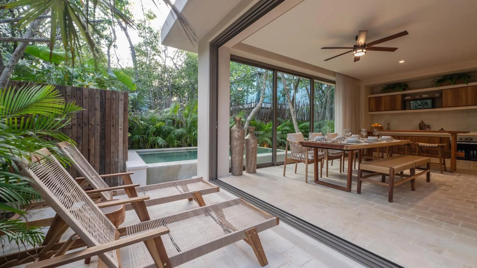 Apartment 2Br Boho Chic Style Apt In Tulum By Solmar Rentals
